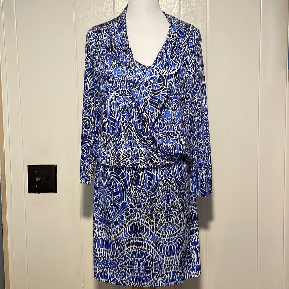 Lilly Pulitzer size large long sleeve dress